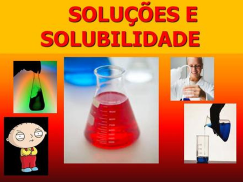 Laboratório de química - Solubilidade